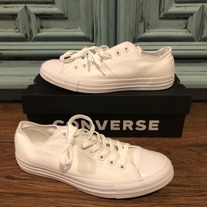 White Monochrome Converse